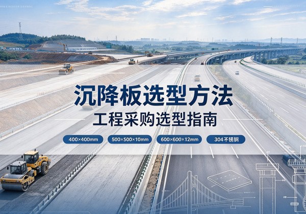 日喀则沉降板选择方法